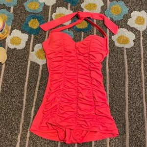 DKNY Pink Bathing Suit Dress